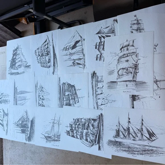 Vintage Postcard Collection and The Tall Ships Book - Picture 13 of 16